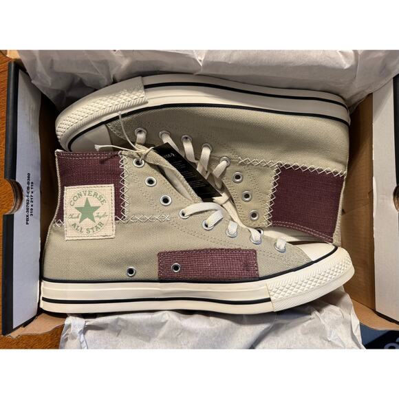 Converse Chuck Taylor All Star Patchwork - Men 10, Women 8 - New in Box - Picture 4 of 4